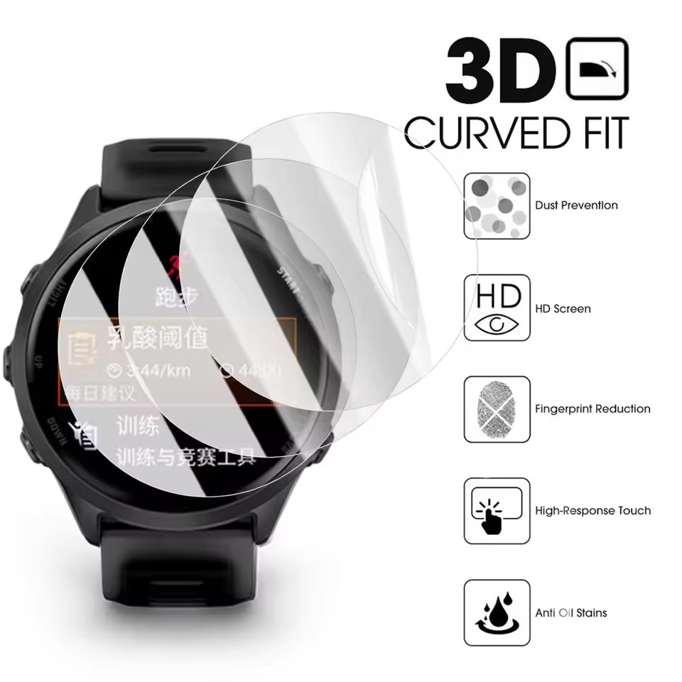 1-3Pcs Hydrogel Film For Garmi – обзор и цена Hydrogel Screen Protector