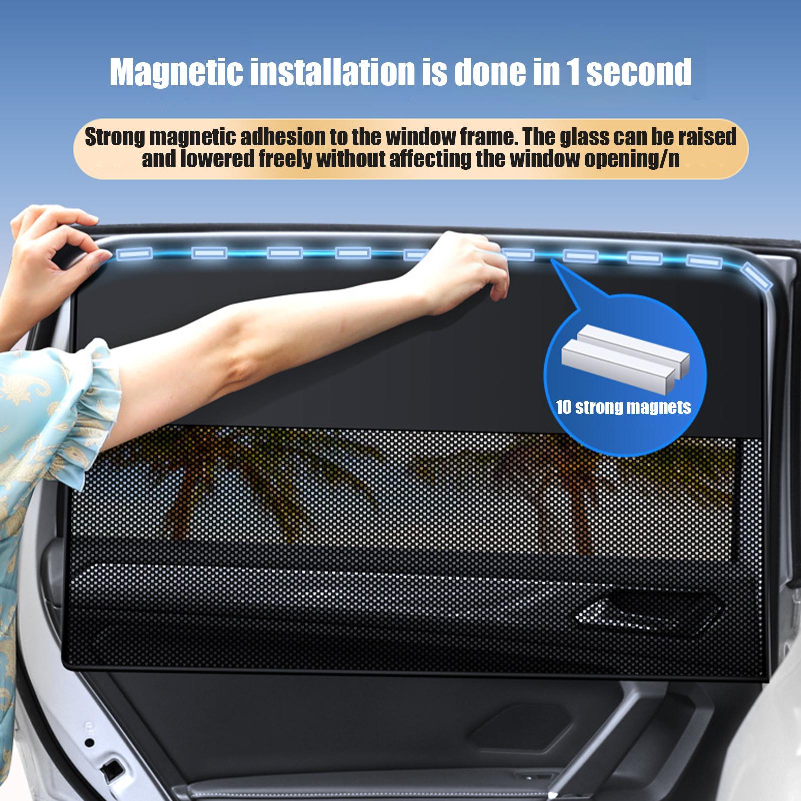 1pcs Car Shade Magnetic Double – обзор и цена Privacy Screen Protector