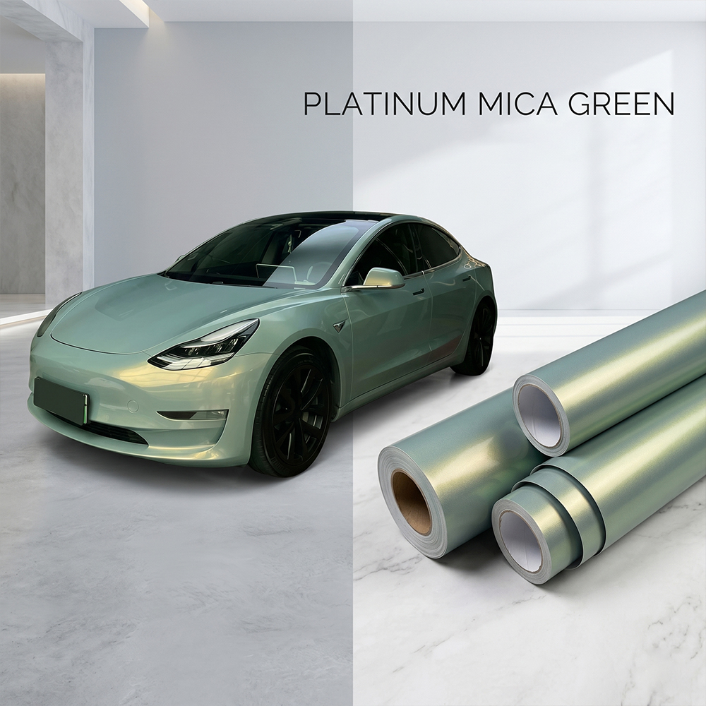 Car Vinyl Wrap Film Mica Green – обзор и цена Air Bubble Remover