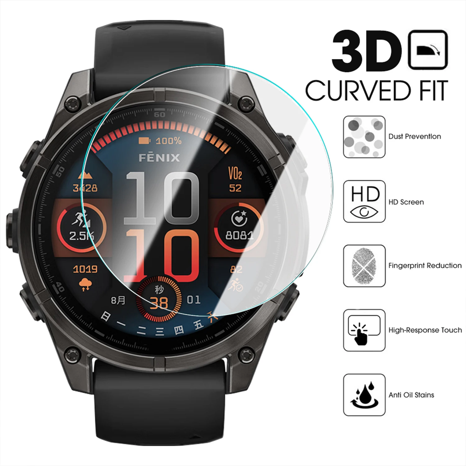 HD Tempered Glass For Garmin F – обзор и цена Screen Alignment Tool