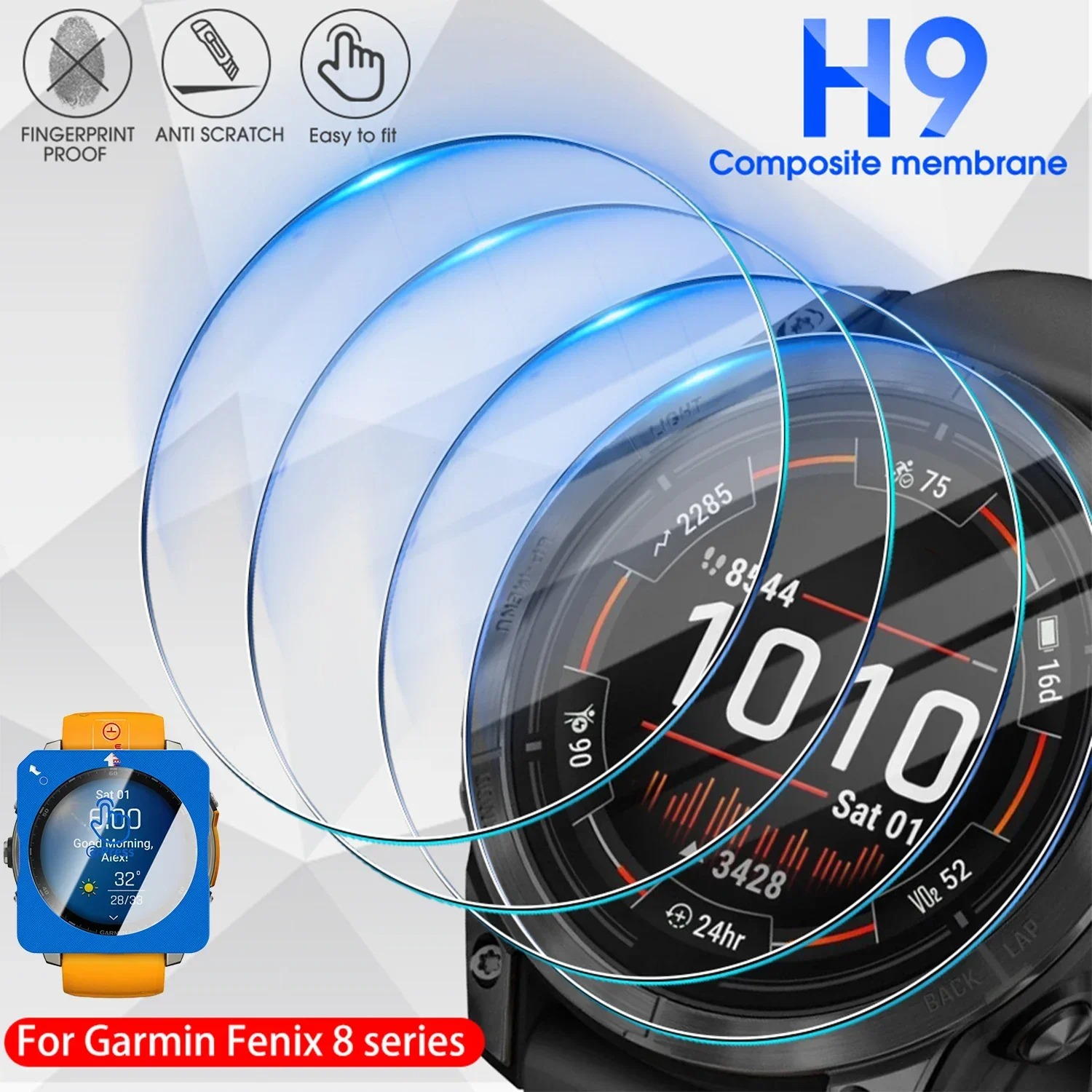 HD Tempered Glass For Garmin F – обзор и цена Screen Alignment Tool