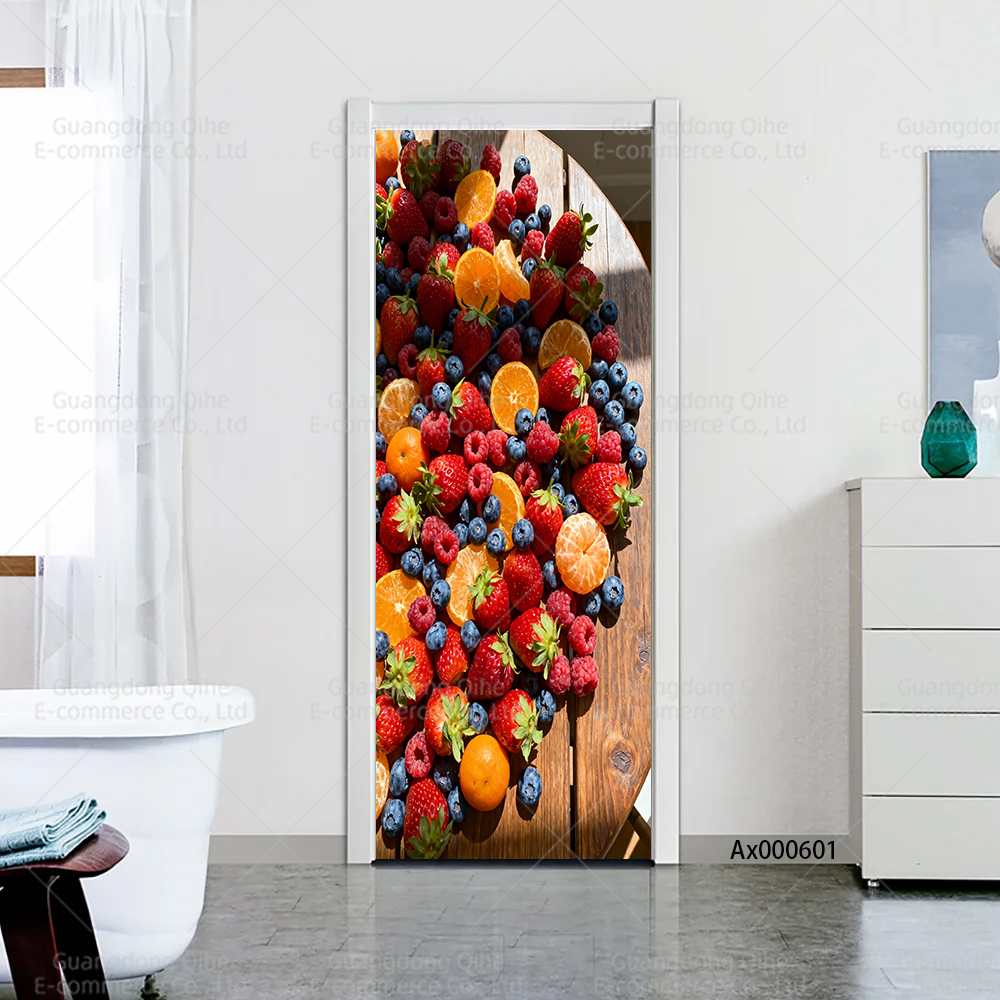 Bright Berry Mix Kitchen Door  – обзор и цена Full Cover Adhesive
