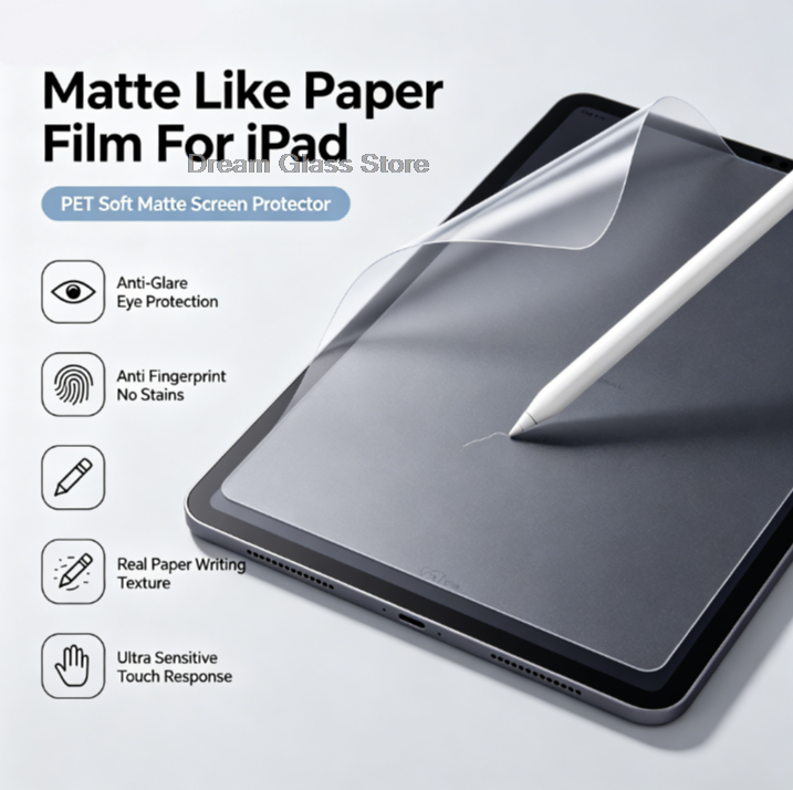 1PCS Anti-Glare Paper Feel Scr – обзор и цена Matte Anti Glare Screen