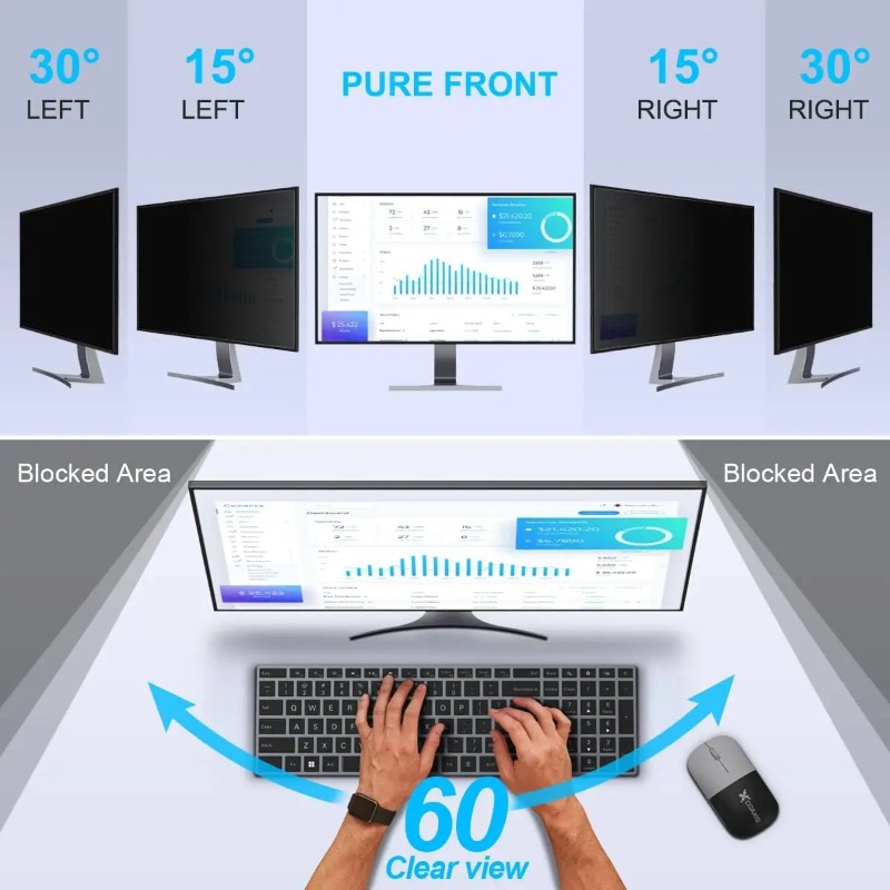 24inch Computer Privacy Screen – обзор и цена Privacy Filter 2Pack