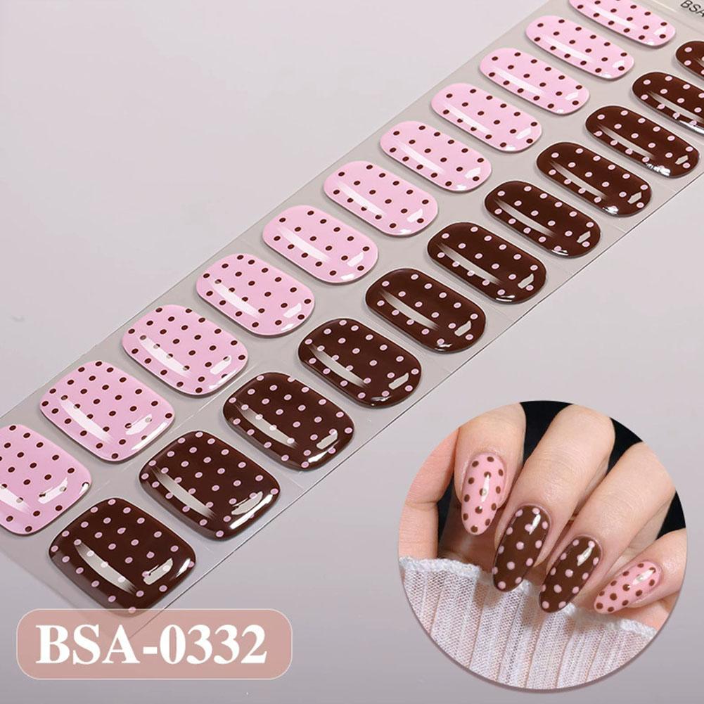 Polka Dot Gel Nail Strips Full – обзор и цена Full Cover Adhesive