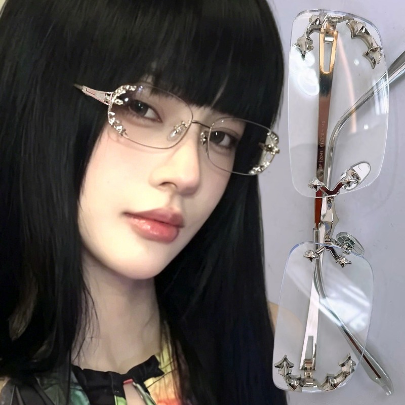 Vintage Rimless Square Star Gl – обзор и цена Anti Blue Light Film