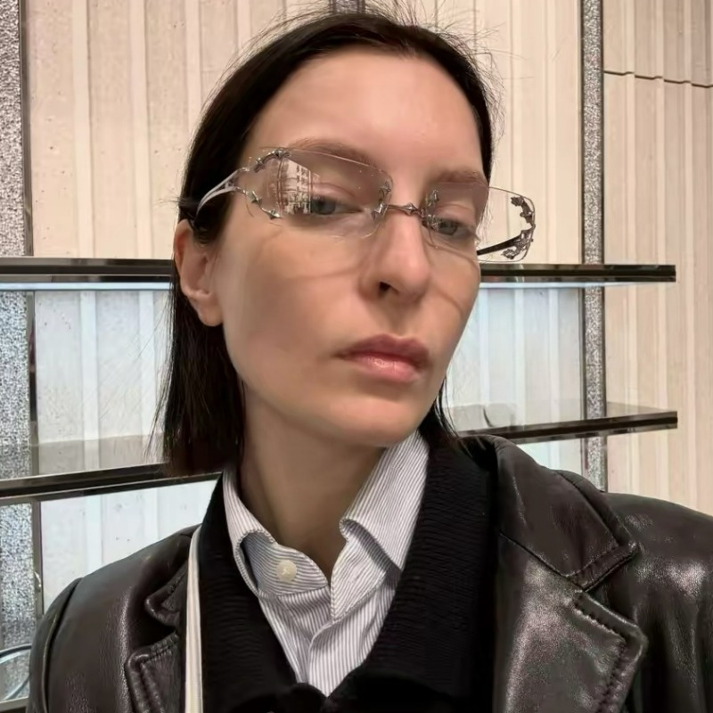 Vintage Rimless Square Star Gl – обзор и цена Anti Blue Light Film