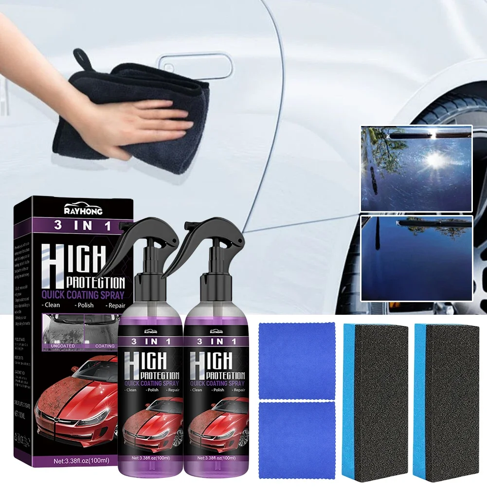 3 In 1 Car Ceramic Nano Coatin – обзор и цена Nano Liquid Coating