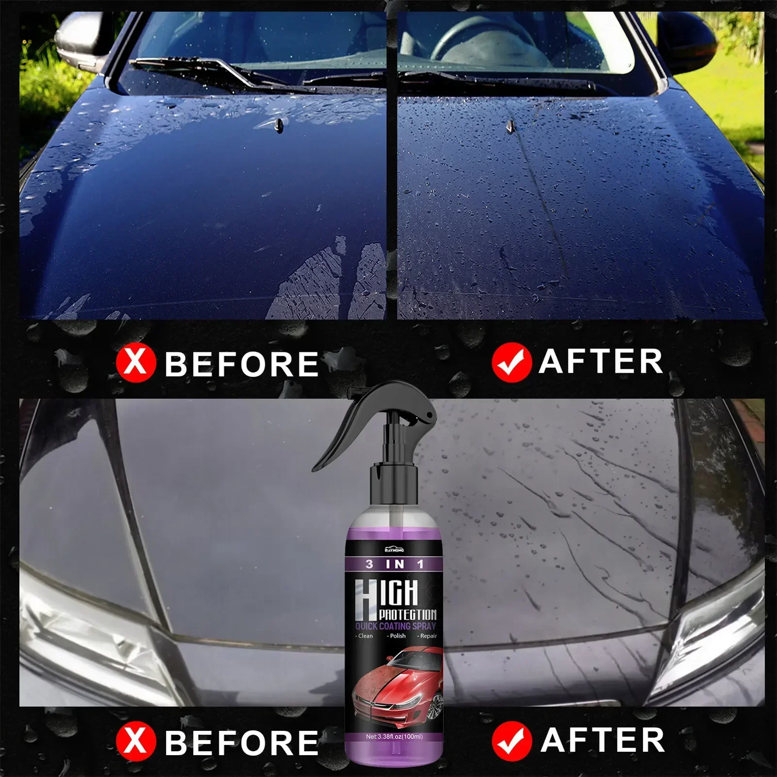 3 In 1 Car Ceramic Nano Coatin – обзор и цена Nano Liquid Coating